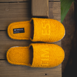 TIMELESS YELLOW SLIPPERS