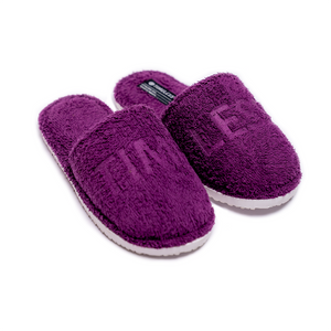 TIMELESS PURPLE SLIPPERS